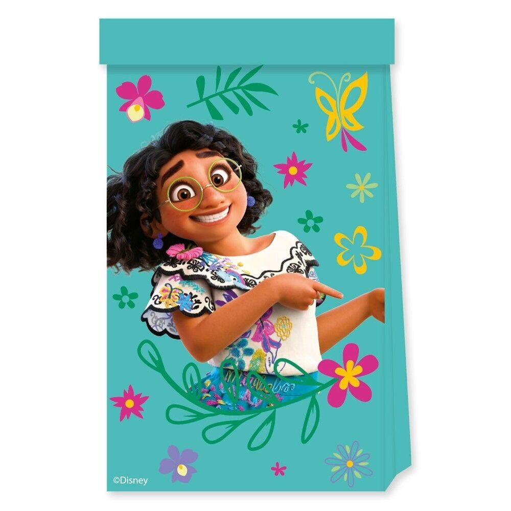 4 Bolsas de Papel para Fiestas FSC - Encanto