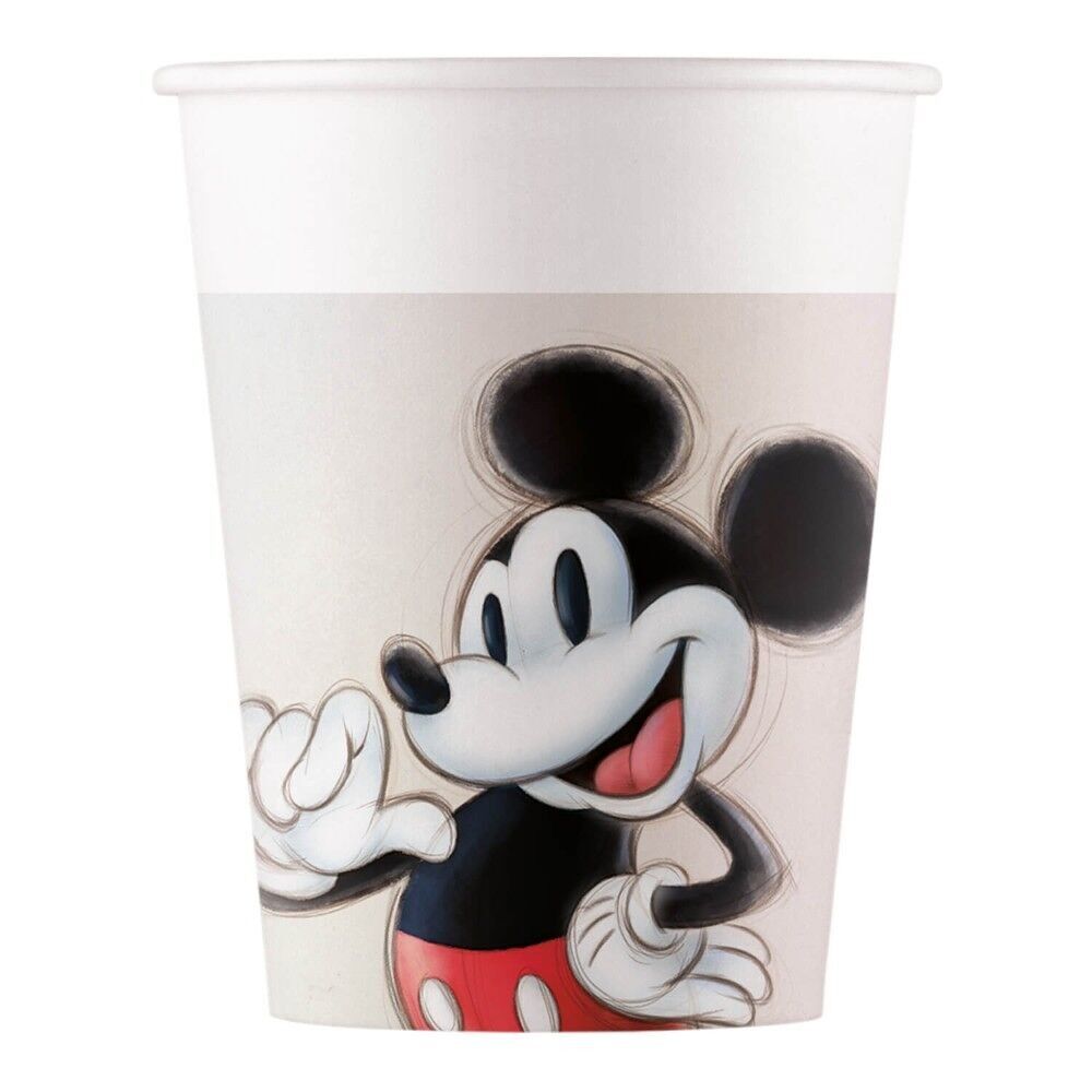 8 gobelets en papier FSC 200 ml (WM) - Disney 100