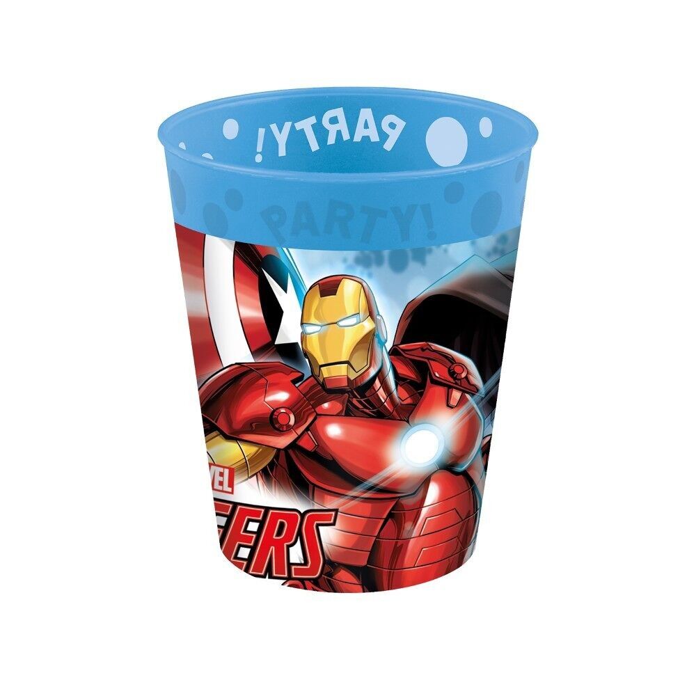 4 wiederverwendbare Partybecher 250 ml – Avengers Infinity Stones
