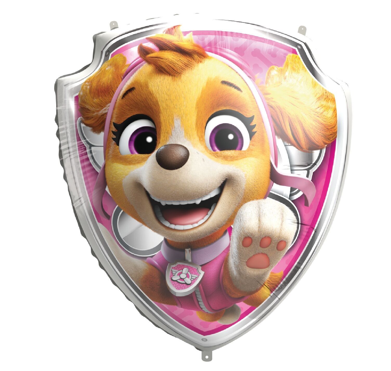 Folienballon geformt 60,2 x 52,2 cm - Paw Patrol Sky