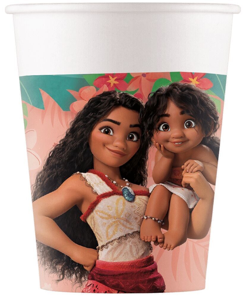 8 gobelets en carton 200 ml - Moana II Sailing Spirit