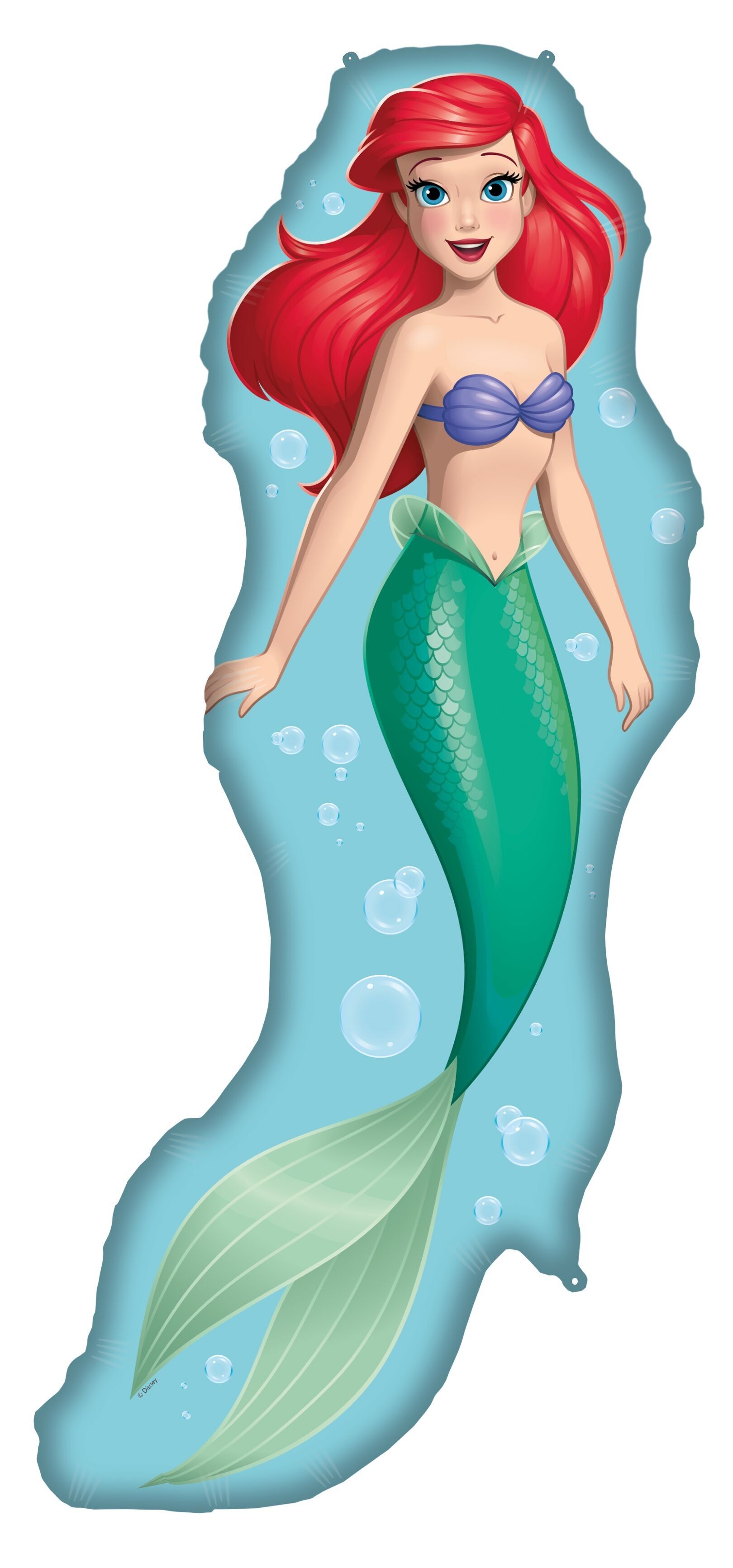 Folienballon geformt 99x60 cm - Arielle