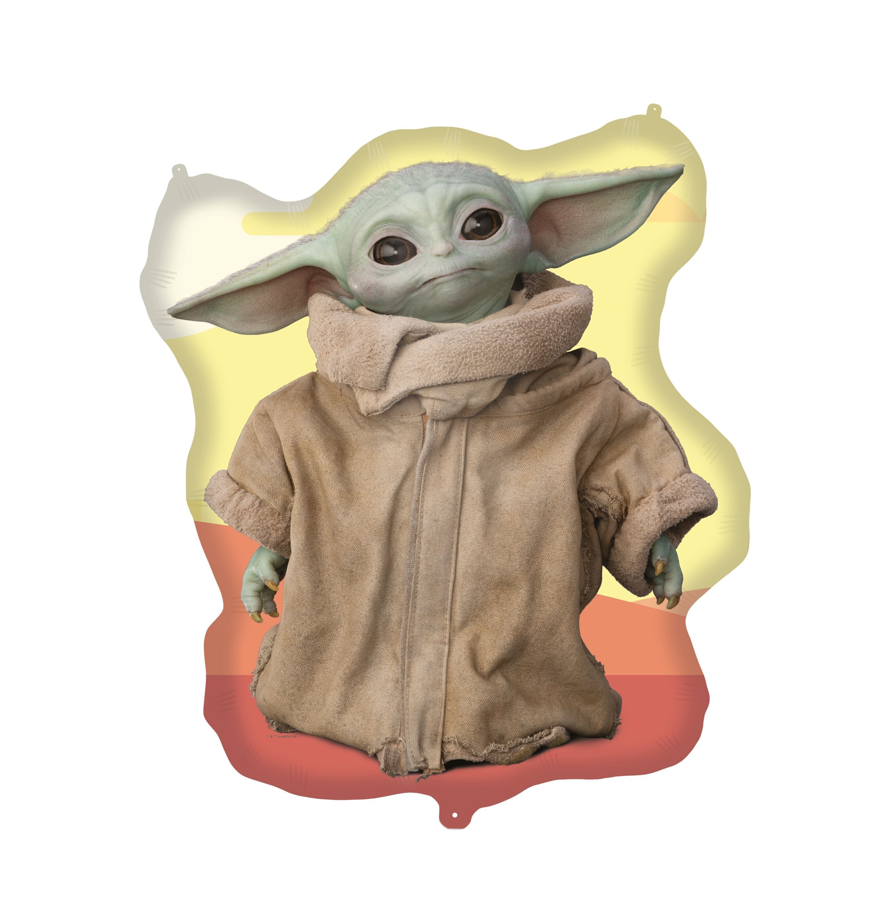 Folienballon geformt 63x56 cm - Mandalorian