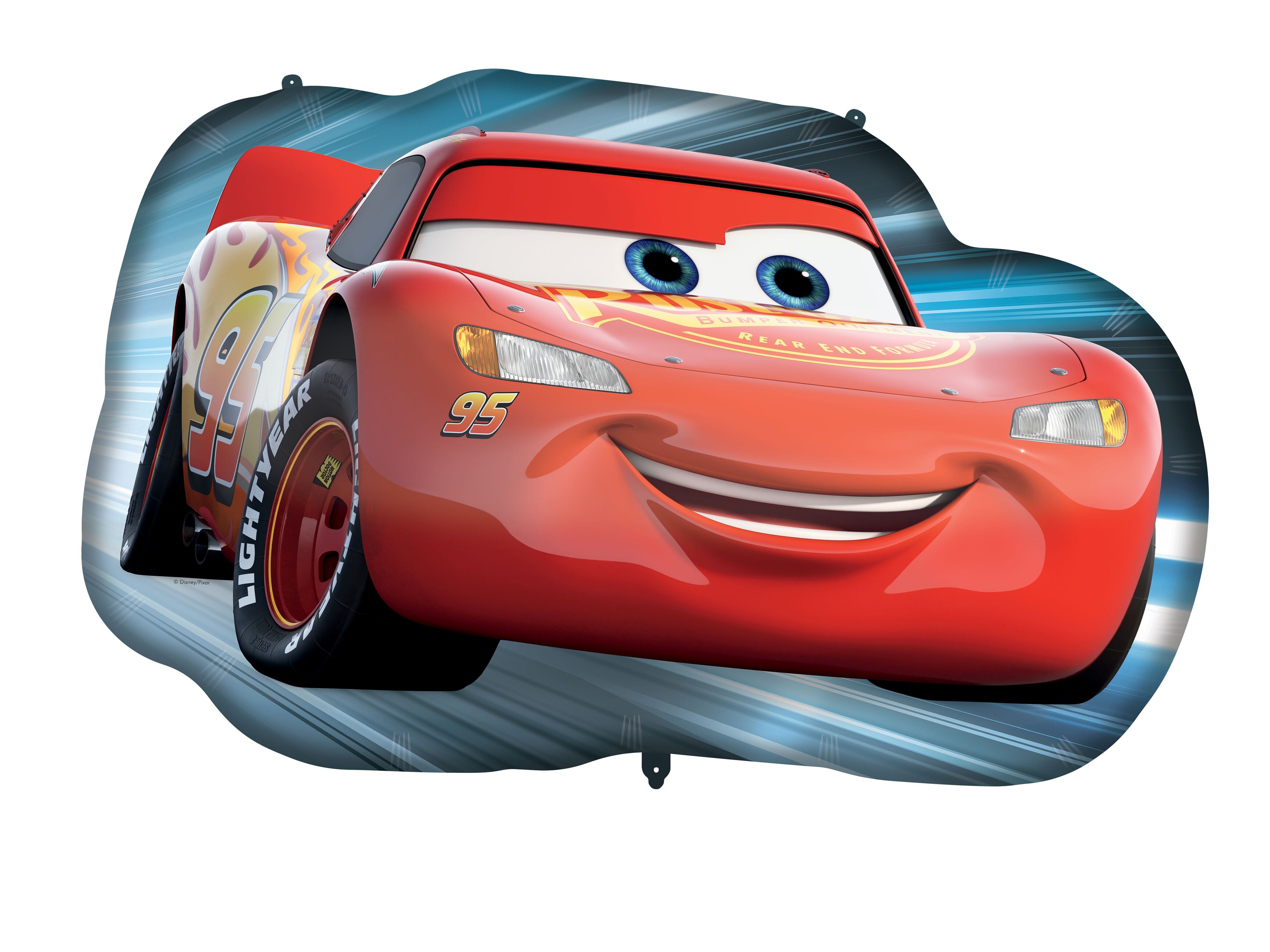 Folienballon geformt 99x69 cm - Autos