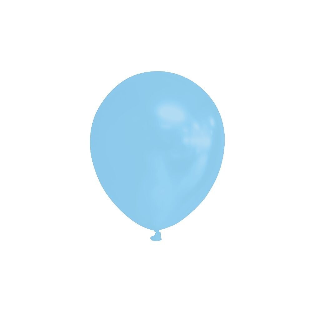 100 Luftballons 5" hellblau