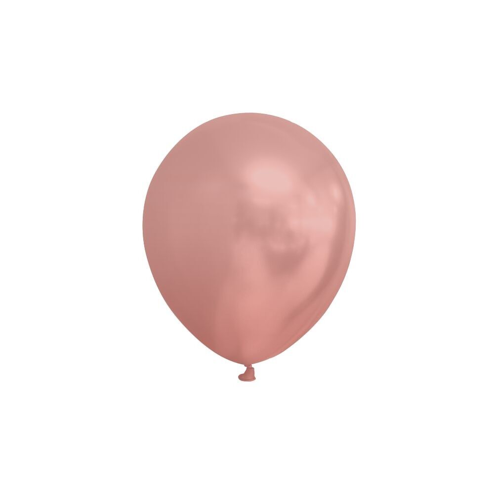 100 Luftballons 5" Perlmutt Roségold