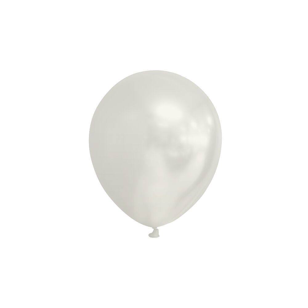 100 Luftballons 5" perlweiß
