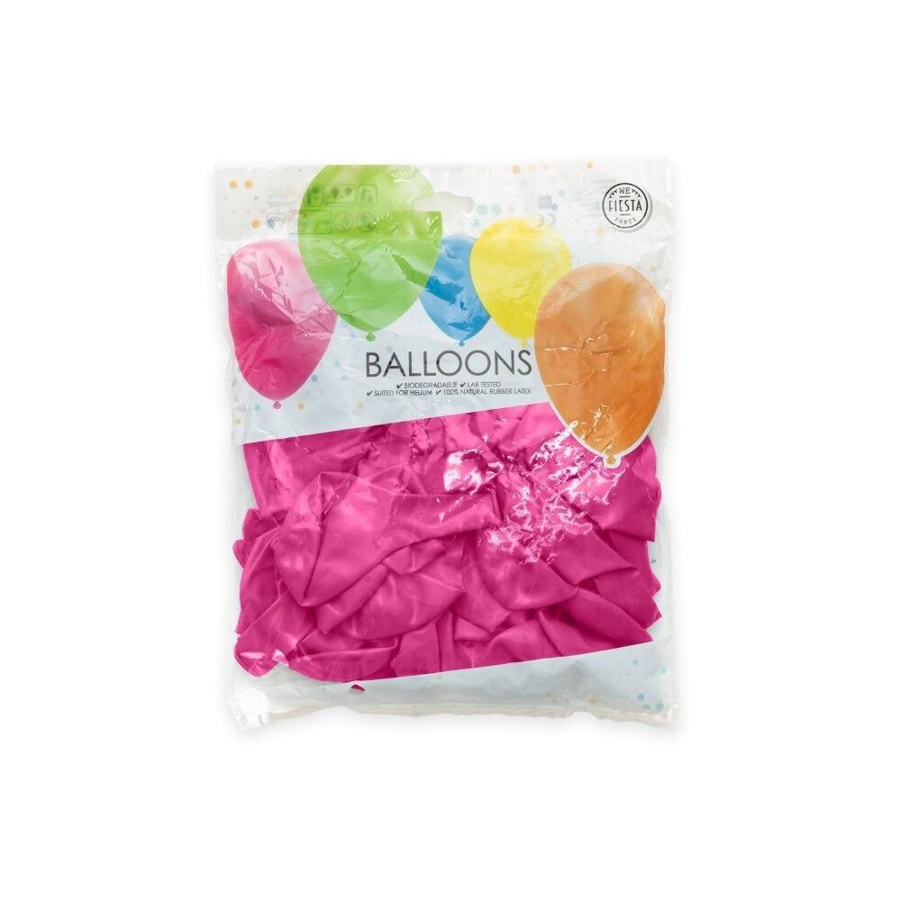 50 Luftballons 12" Perlmutt Pink