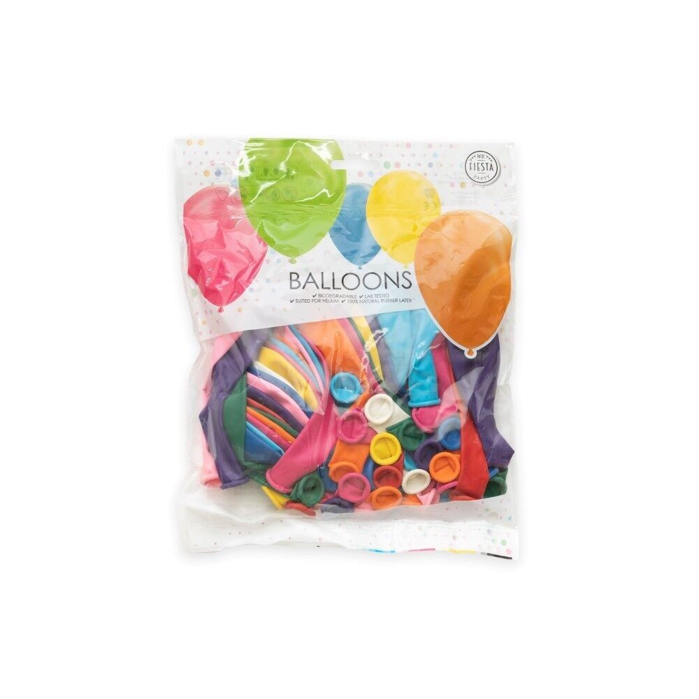 50 Ballons 12" gemischt