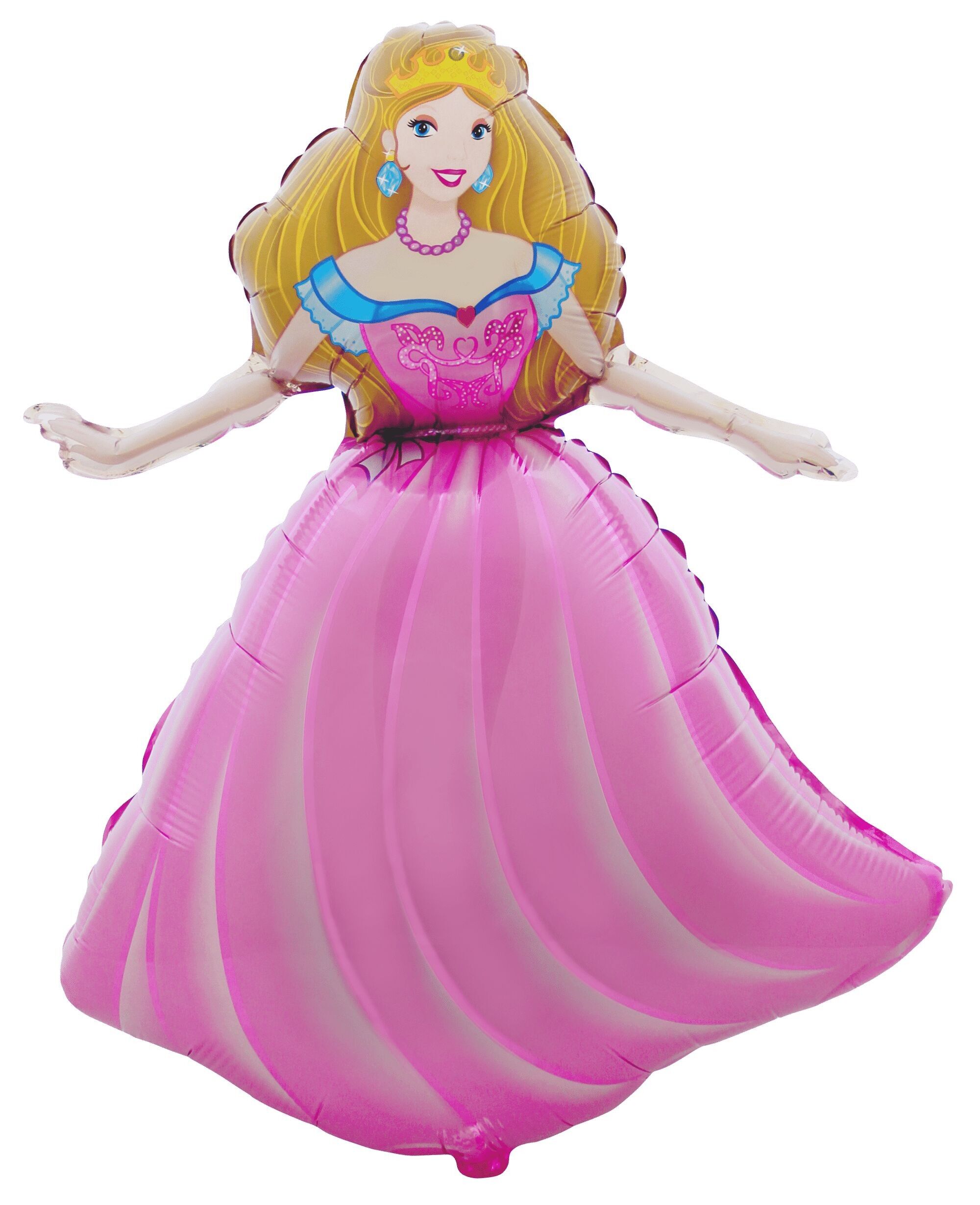 Folienballon 39 x 27" Prinzessin
