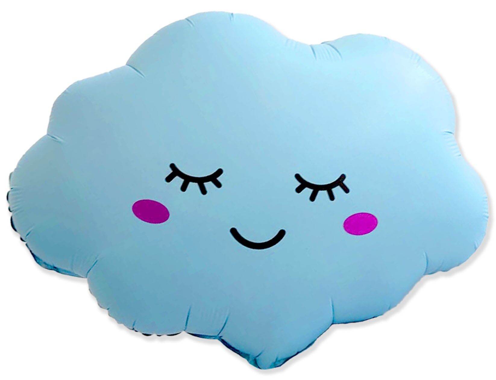 Folienballon 22 x 27'' Wolke matt babyblau