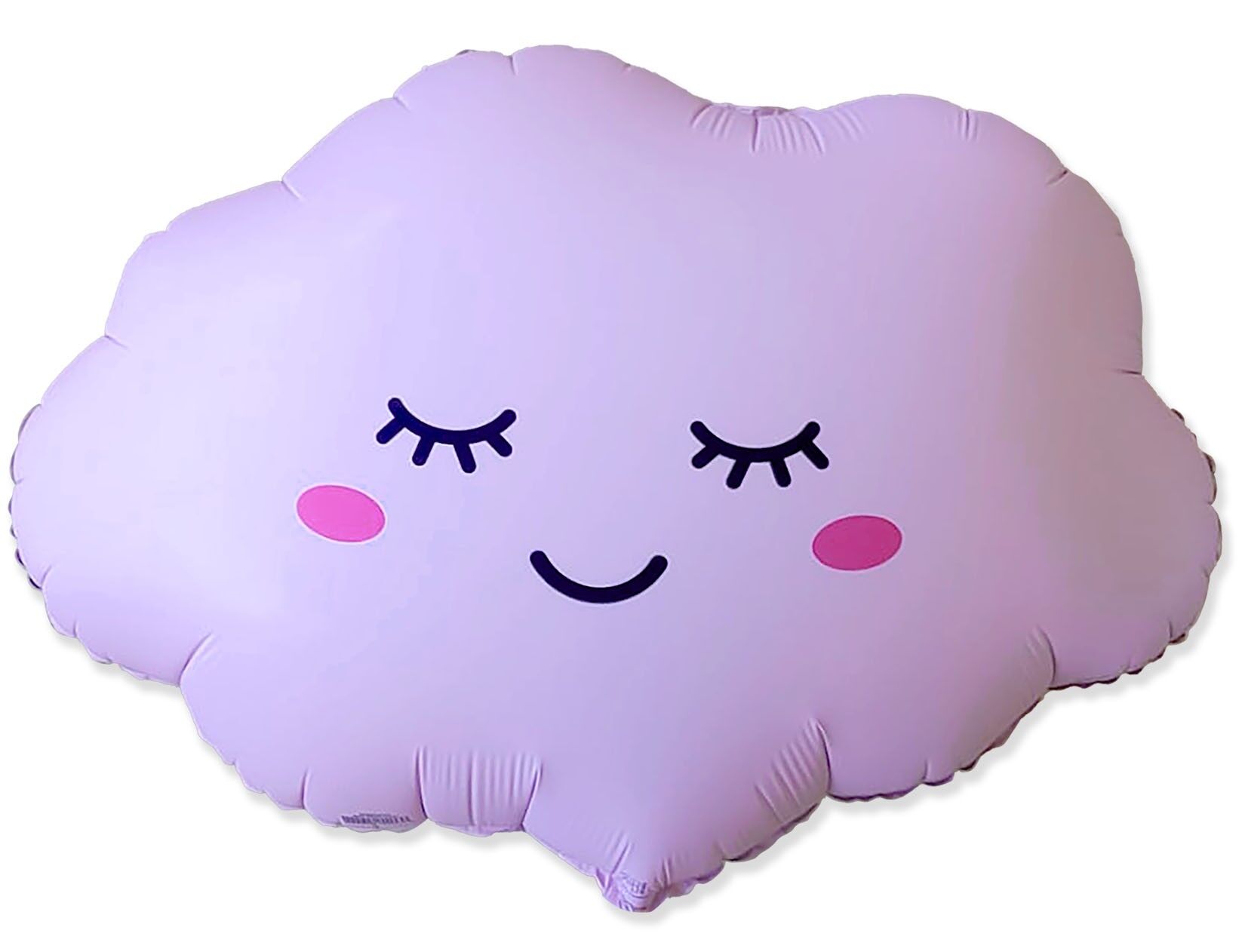 Folienballon 22 x 27'' Wolke matt rosa