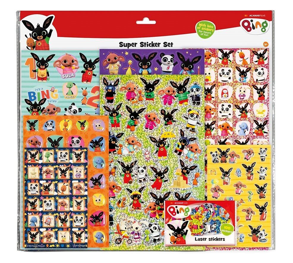 Super Sticker Set Bing