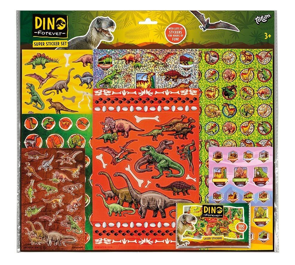 Super Sticker Set Dino