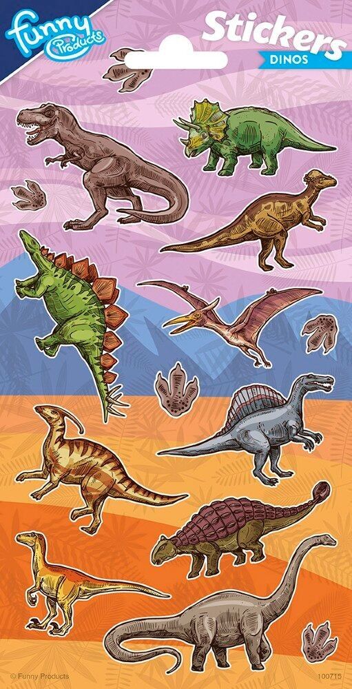 Aufkleber Dinosaurier 2