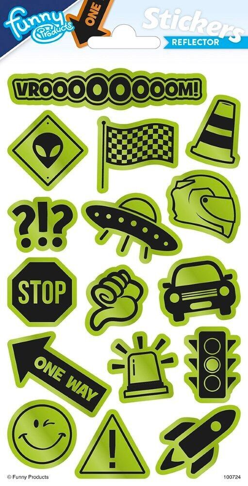 Reflektoraufkleber - Verkehr