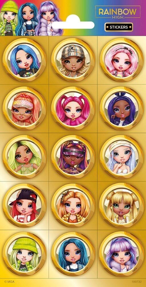 Aufkleber Rainbow High (mini)