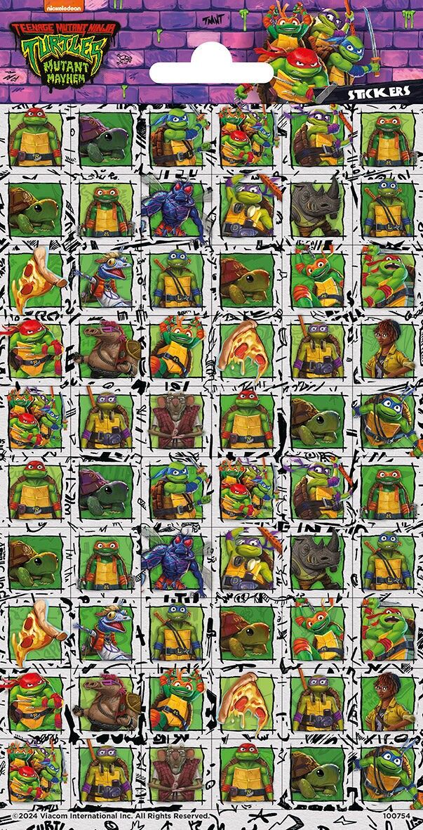 Aufkleber Teenage Mutant Ninja Turtles (mini)