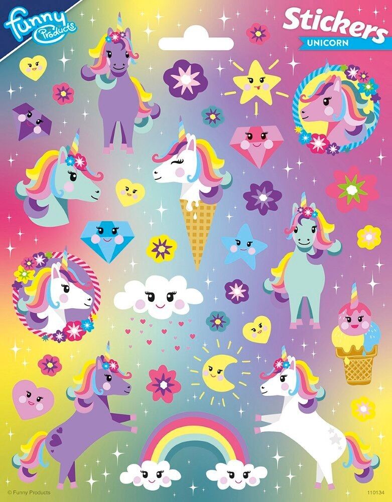 Autocollants Grandes Licornes 2