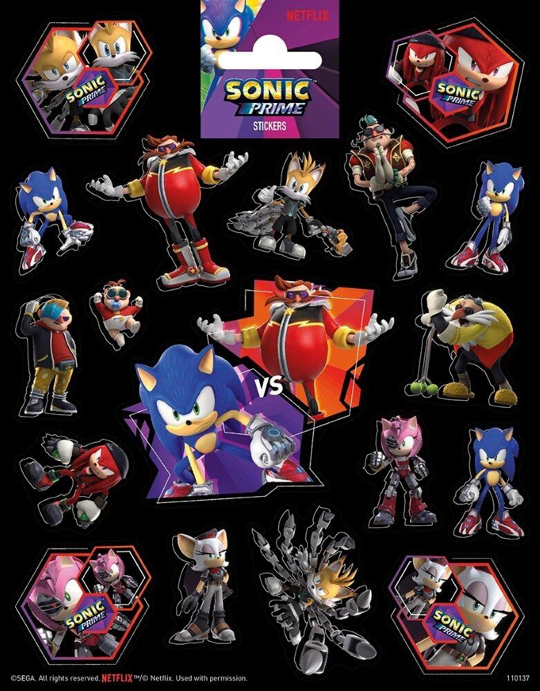 Autocollants Grand Sonic