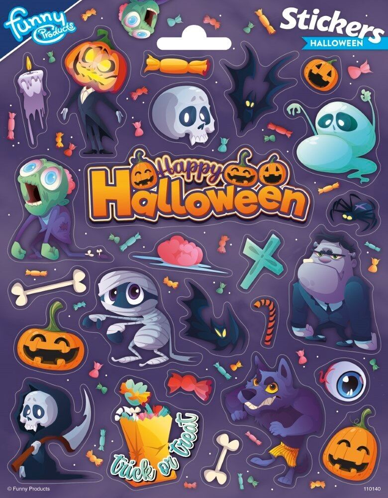 Autocollants Grand Halloween