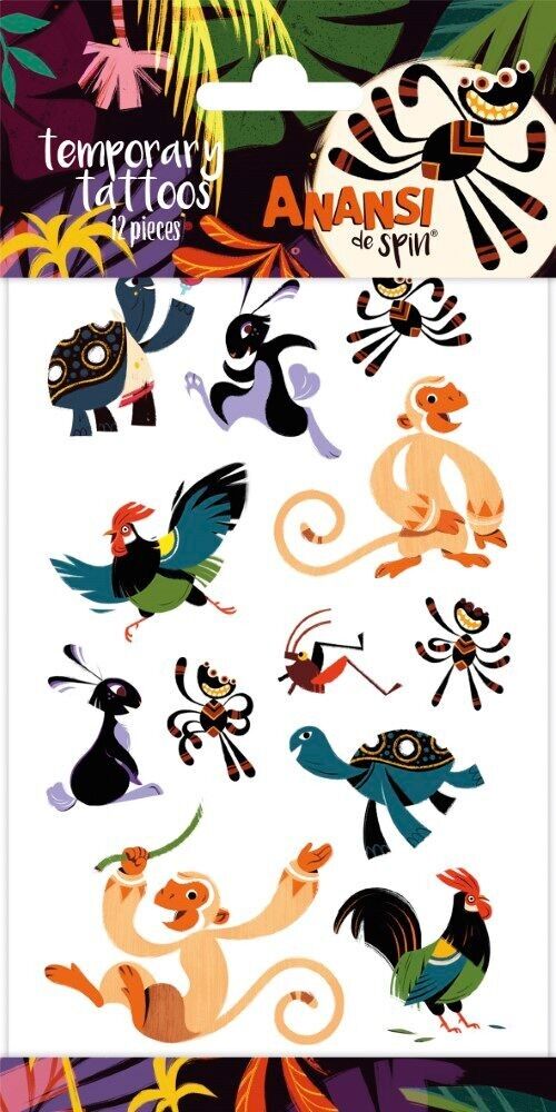 Tatouages Anansi de Spin