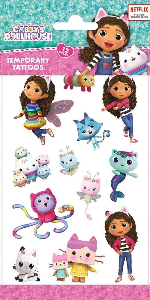 Tatouages Gabby's Dollhouse