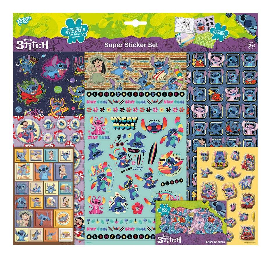 Super Stickerset Disney Stitch