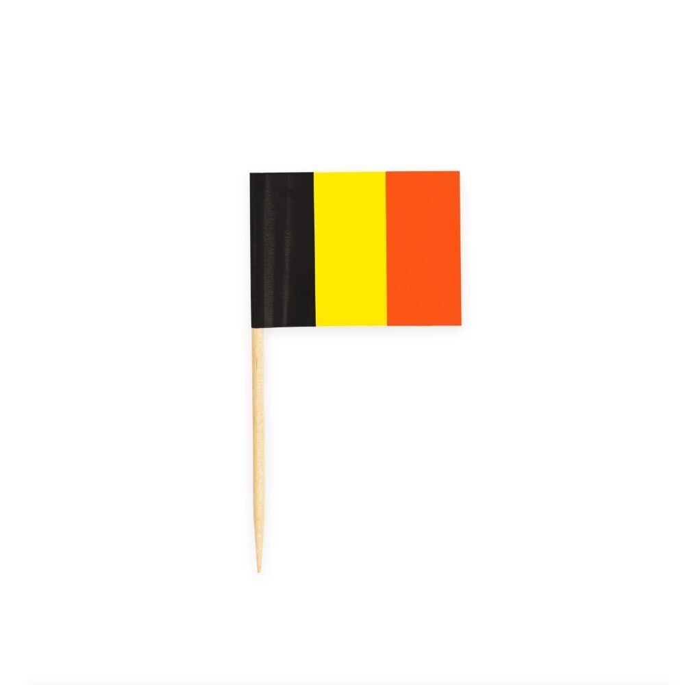 50 Flaggenpicks Belgien
