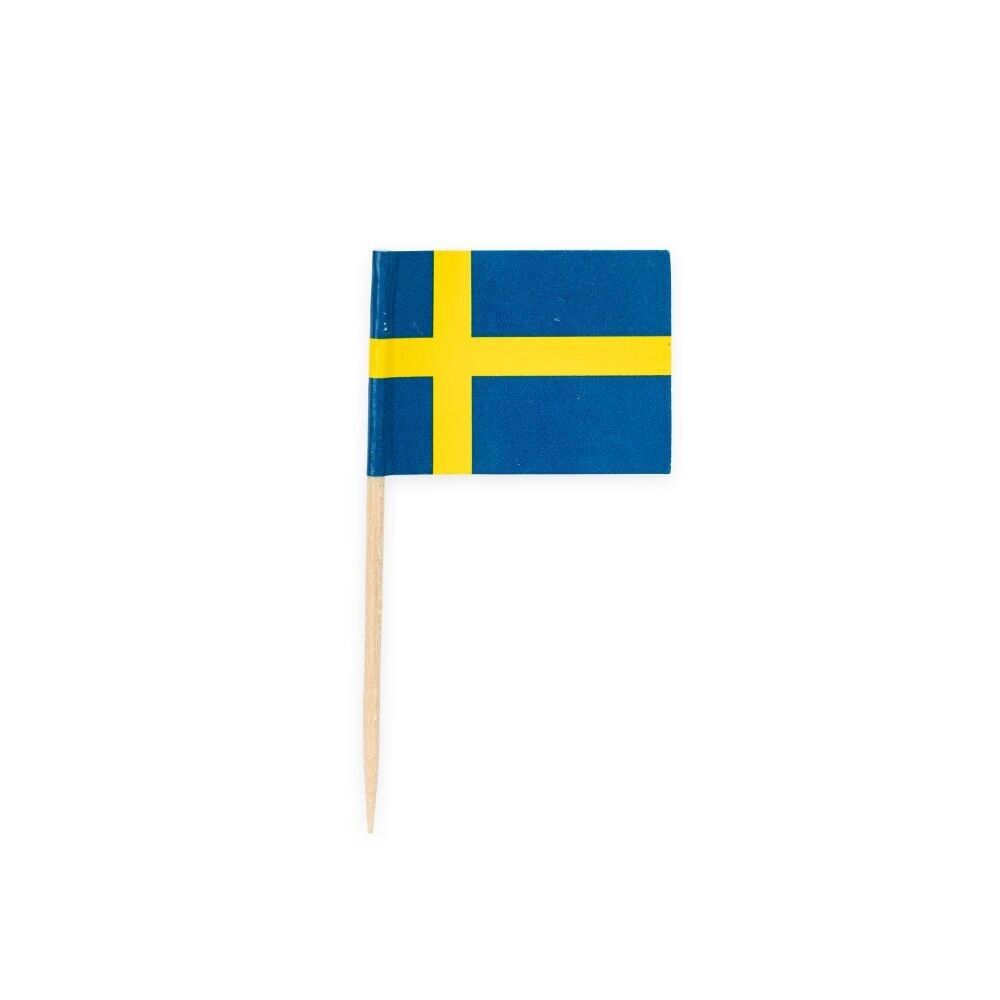 50 Flaggenpicks Schweden