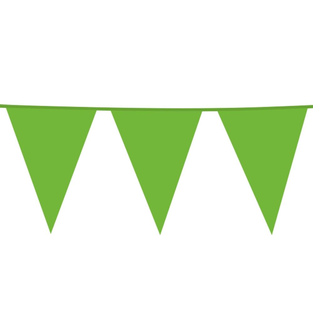 Riesenammer PE 10m hellgrün Größe Fahne: 30x45cm