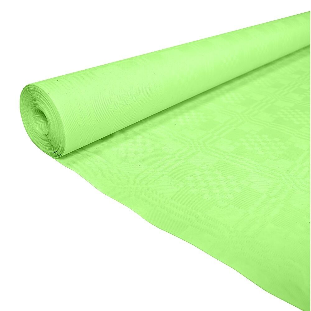 Nappe en papier 1,19x8m vert clair