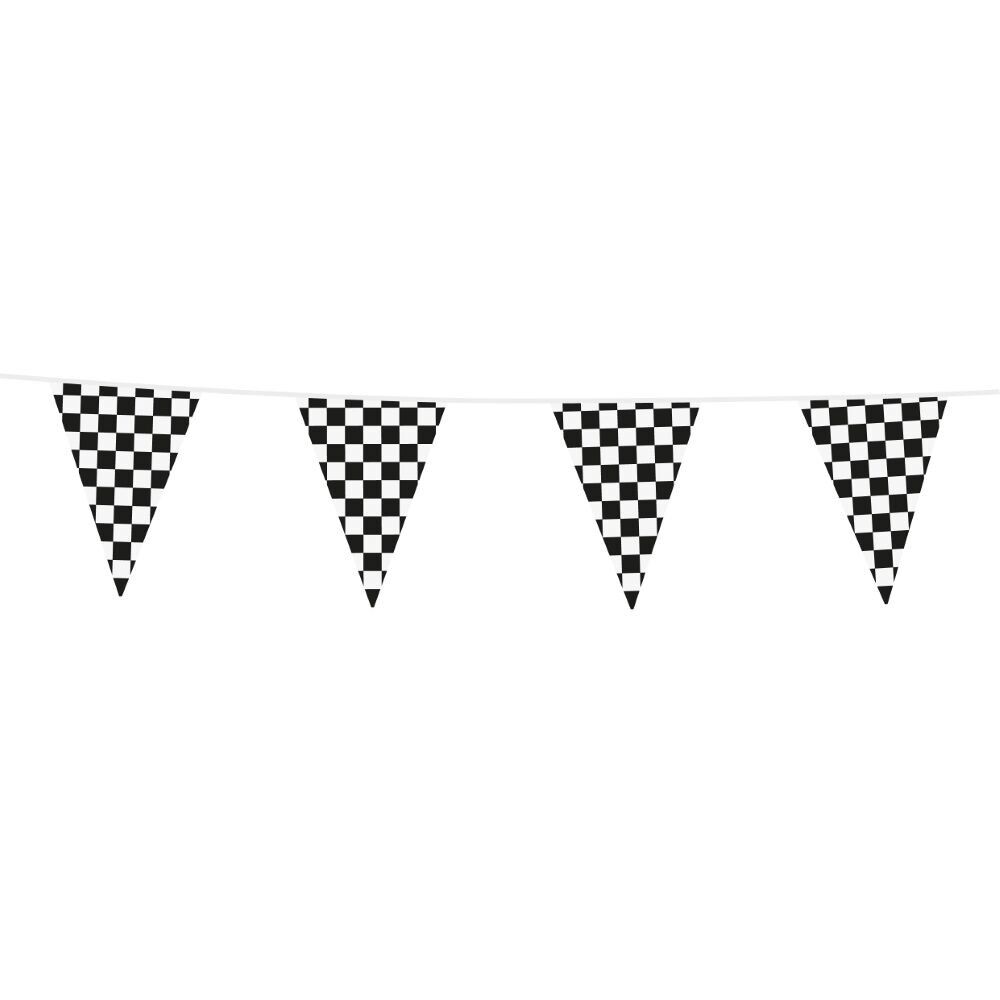 Wimpelkette PE 10m Renngröße Flaggen: 20x30cm