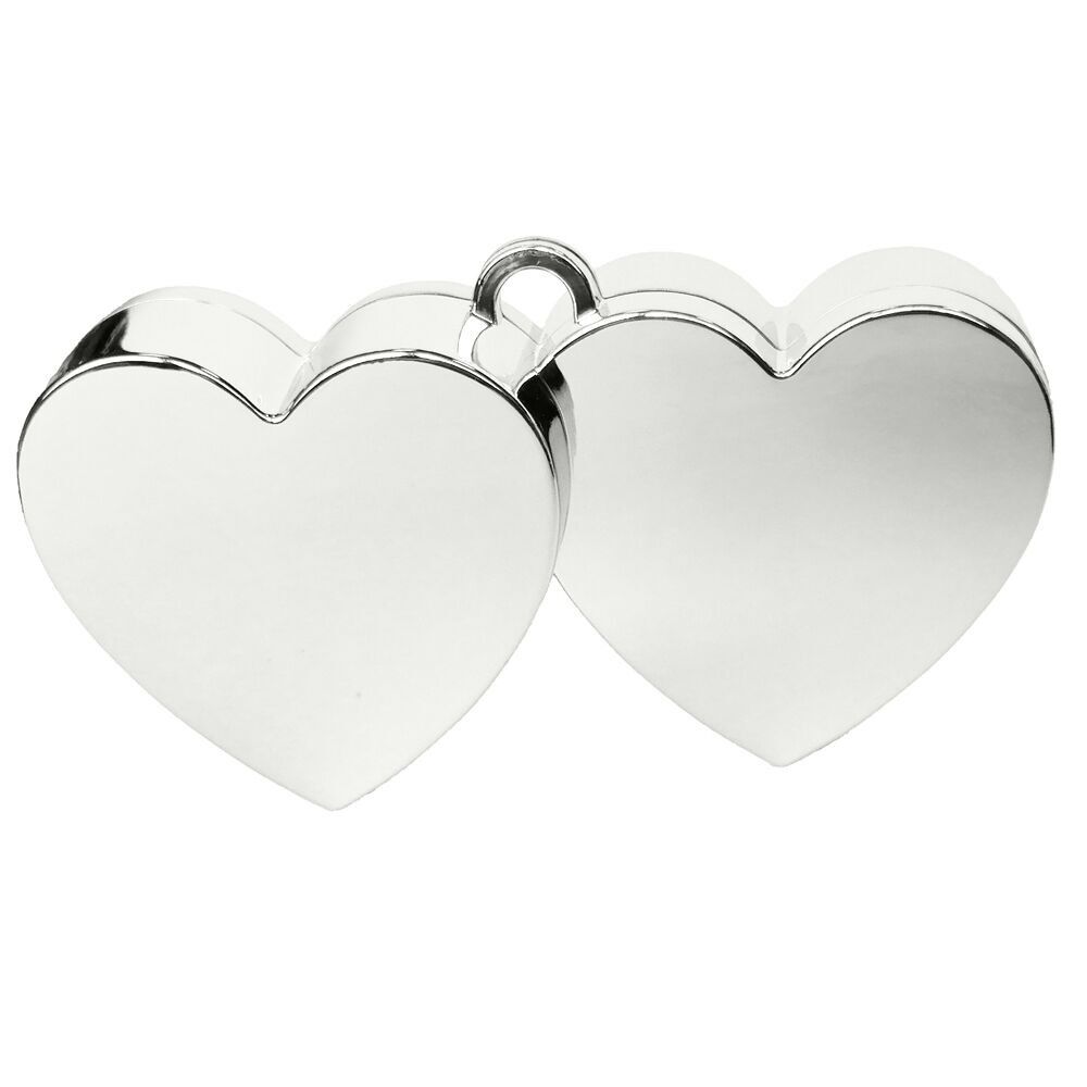 Herzballongewicht 140 g/m² silber