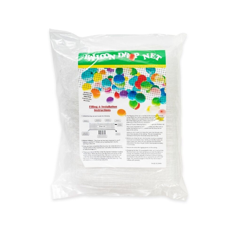Dropnet 1000 Stück (9 Zoll) Größe Netz 2 x 7,2m