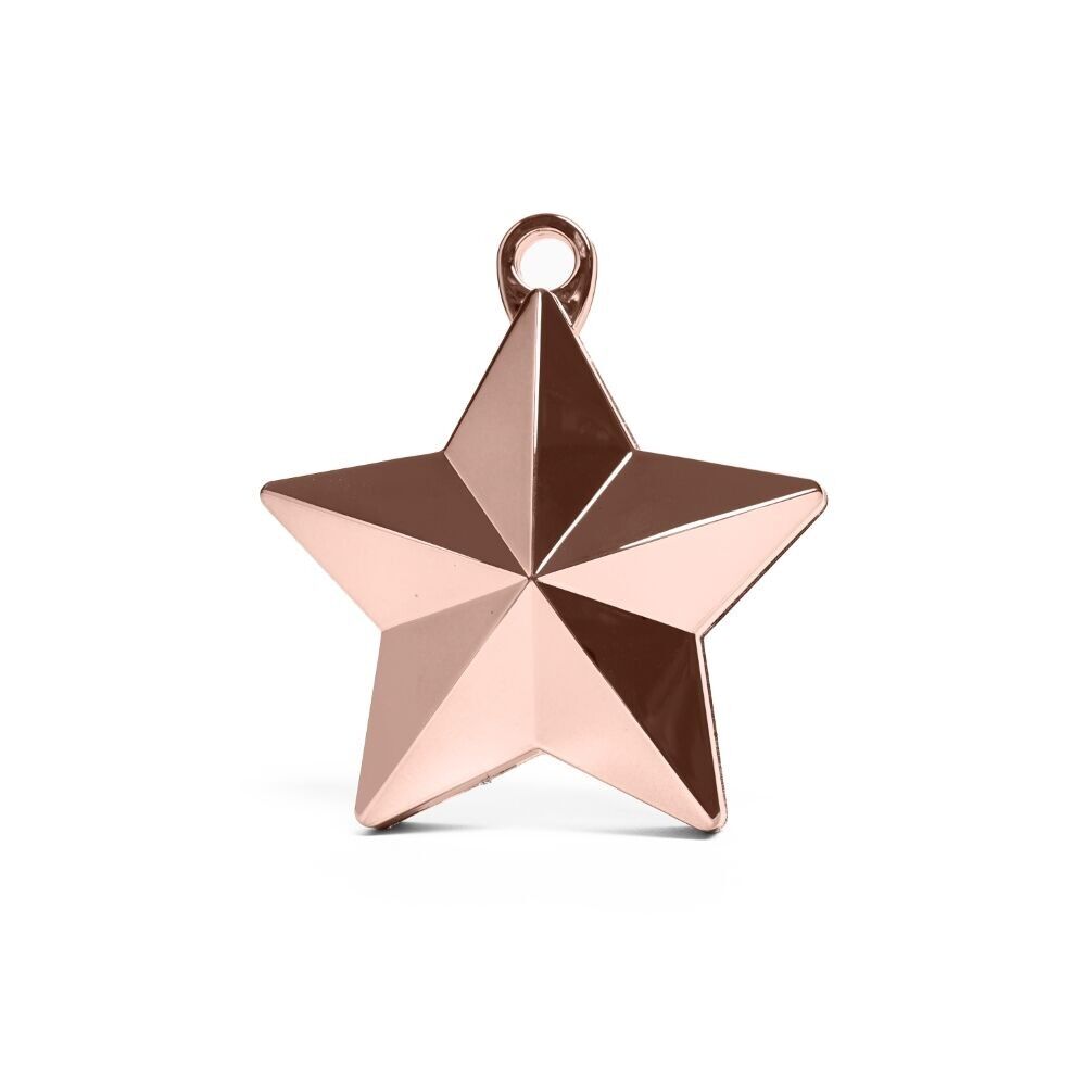 Sternballongewicht 150 g/m² Metallic Roségold