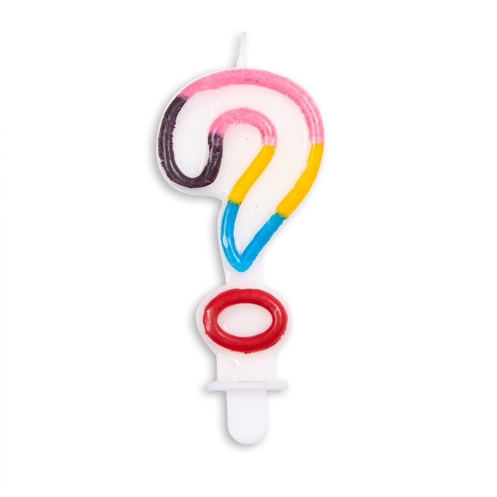 Bougie à gâteau multicolore ?