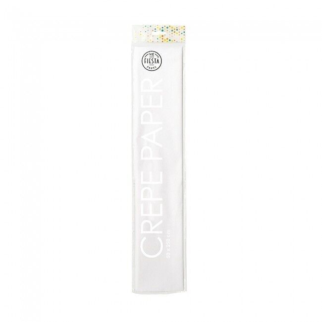 Krepppapier 50x250cm weiß