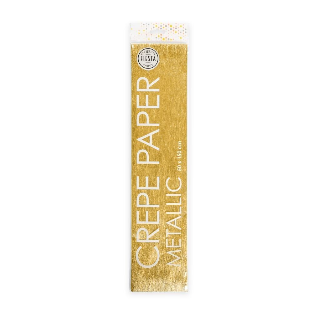 Krepppapier 50x250cm gold