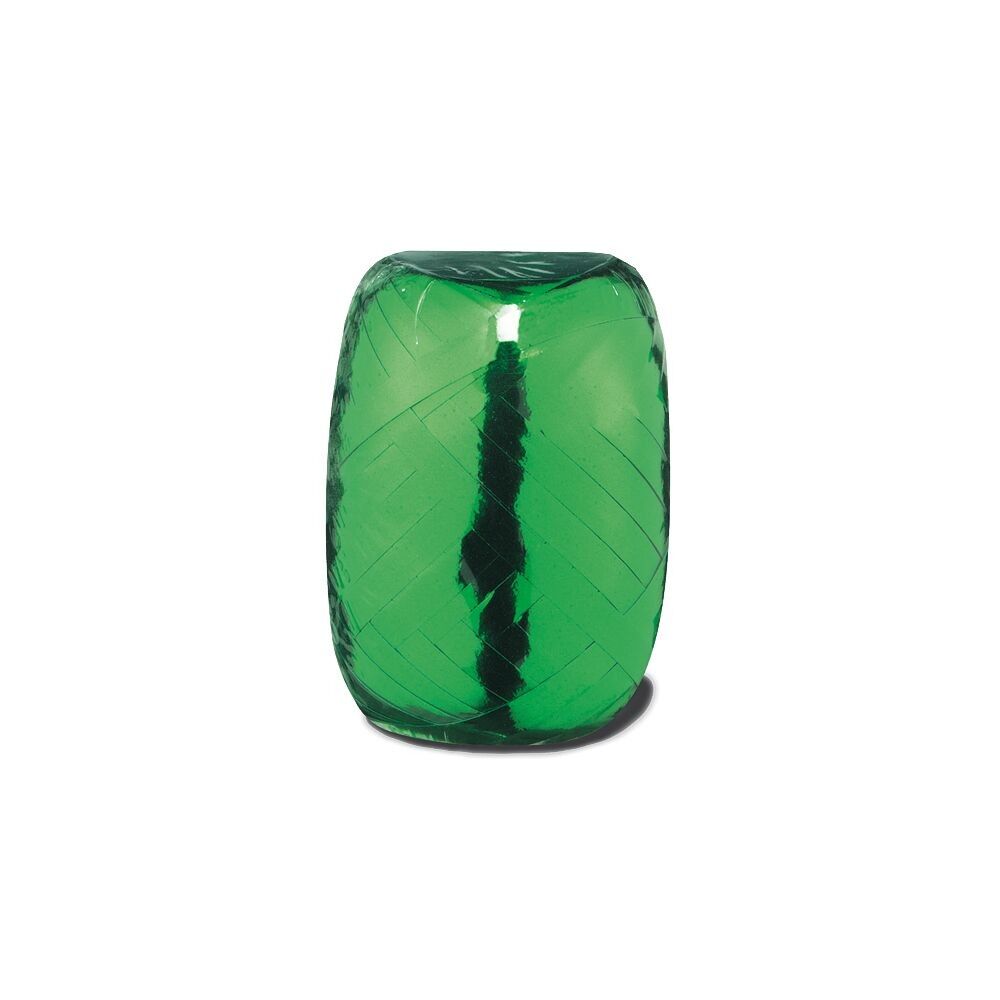 Cinta 24 mazorcas 20m x 5mm verde metalizado