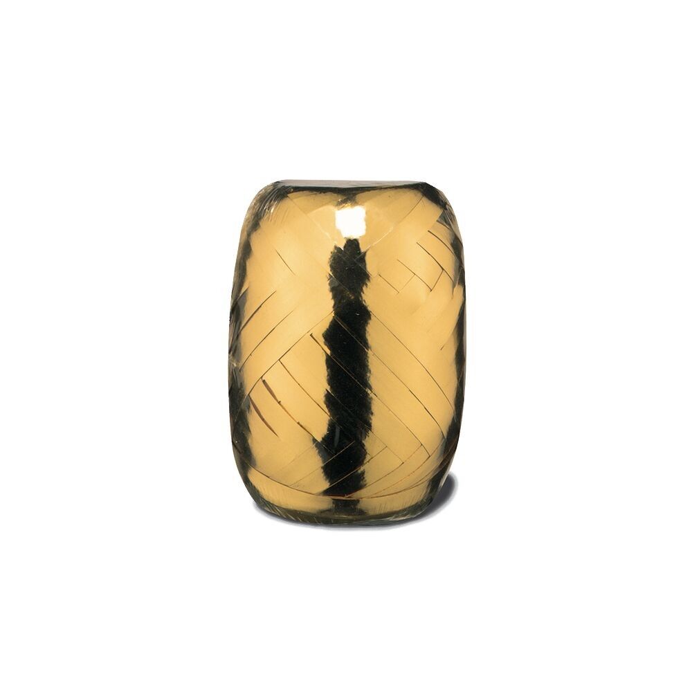 Cinta 24 mazorcas 20m x 5mm oro metalizado