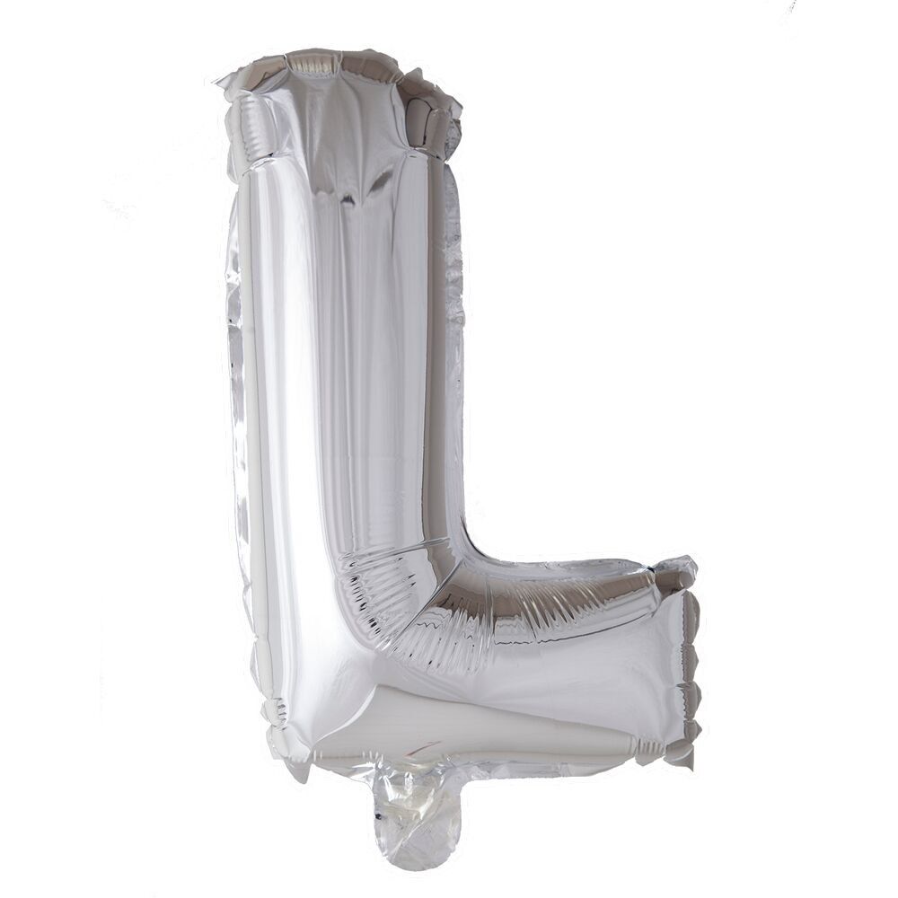 Folienballon 16" L Silber
