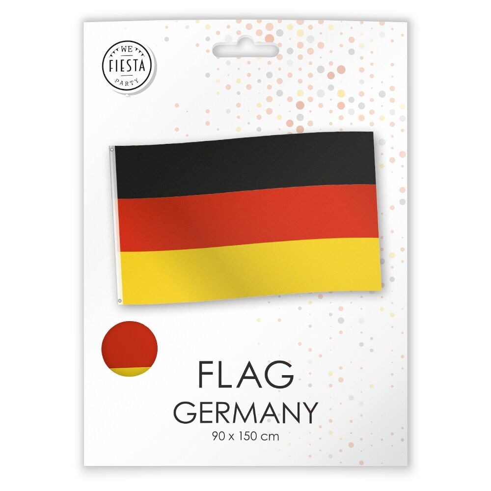 Bandiera in poliestere 150 cm x 90 cm - Germania