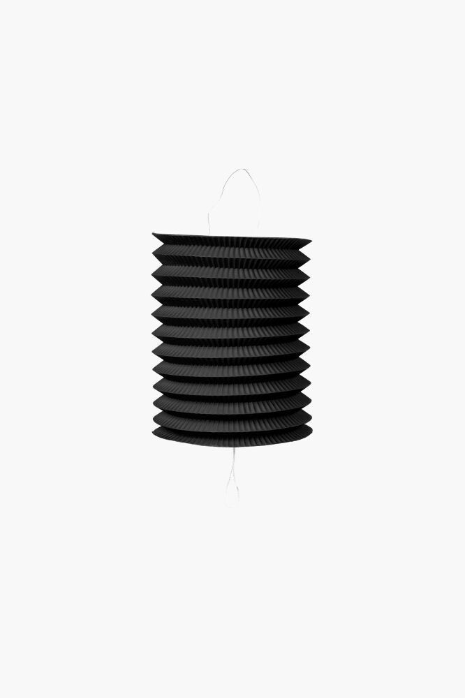 Lanterna di carta Nera D16cm