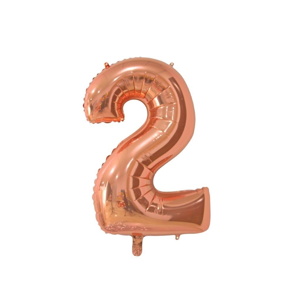 Folienballon 26" Nr. 2 Roségold