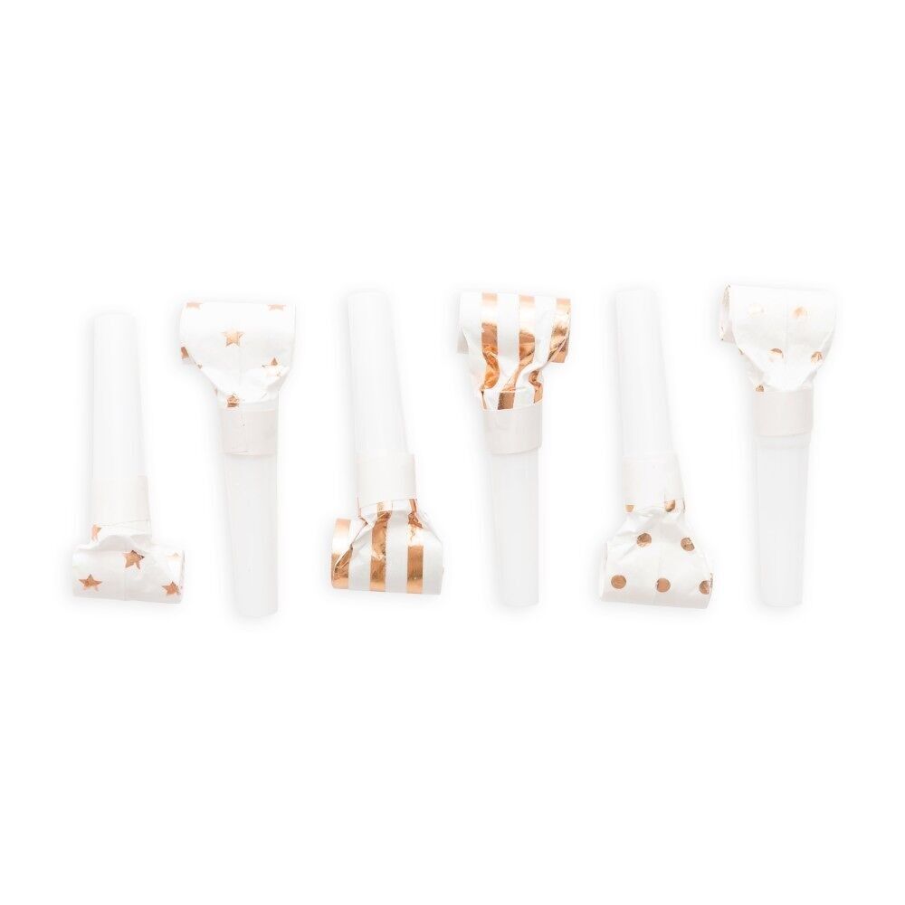 6 Blow-Outs Roségold