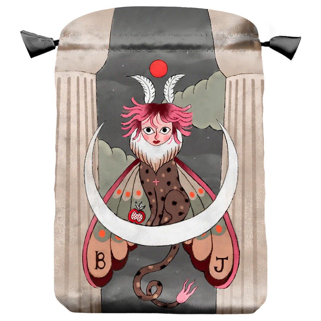 Wicked Moon Satin Bag per carte Lo Scarabeo