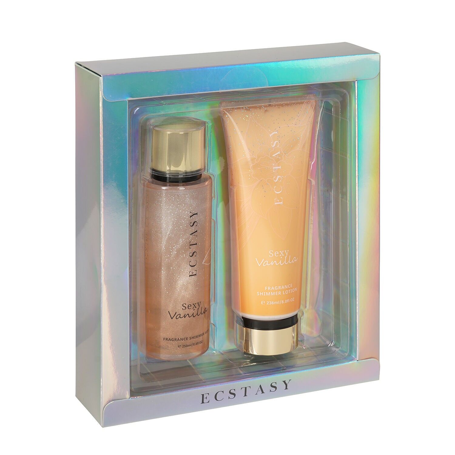 ECSTASY Sexy Vanille-Glitzer-Bodyset - SD4113