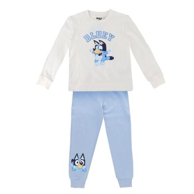 TUTA IN COTONE GARZATO BLU - 2900002902