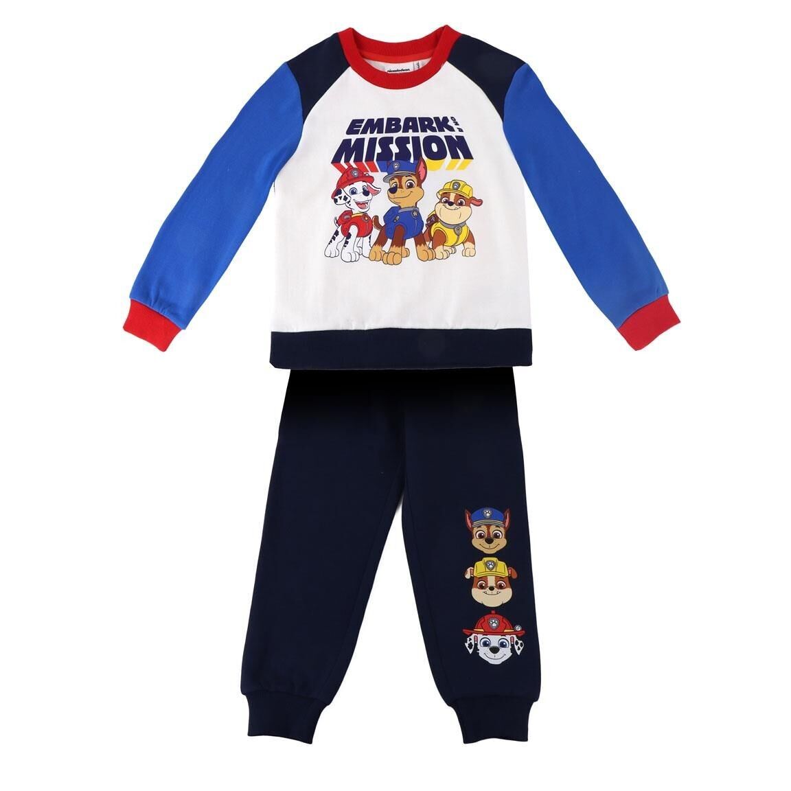 TUTA PAW PATROL IN COTONE SPAZZOLATO - 2900002904